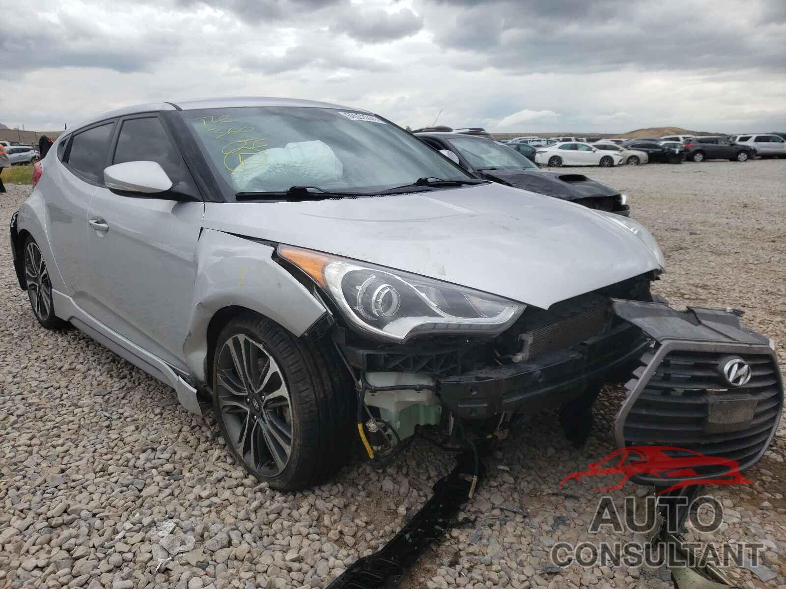 HYUNDAI VELOSTER 2016 - KMHTC6AE0GU253206