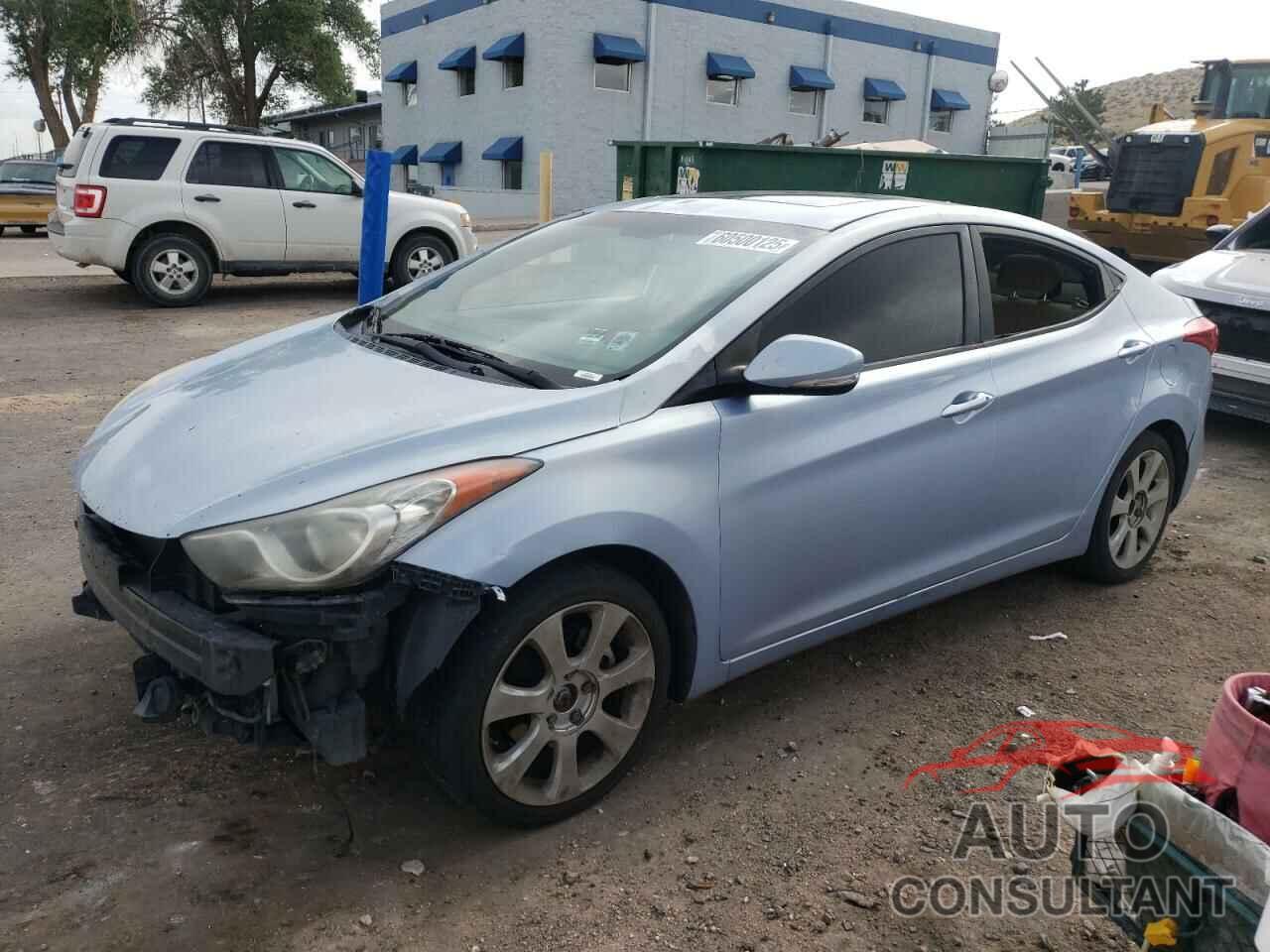 HYUNDAI ELANTRA 2012 - KMHDH4AE2CU426258