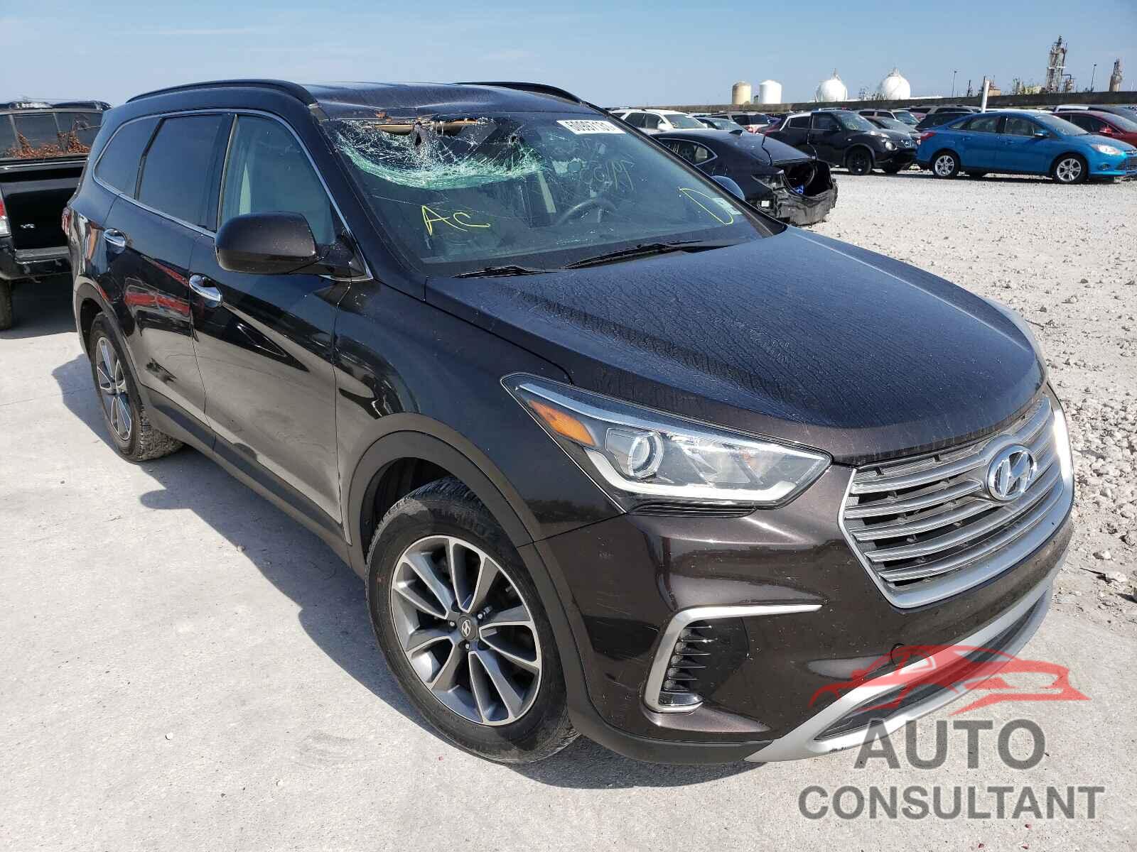 HYUNDAI SANTA FE 2017 - KM8SM4HF6HU172093