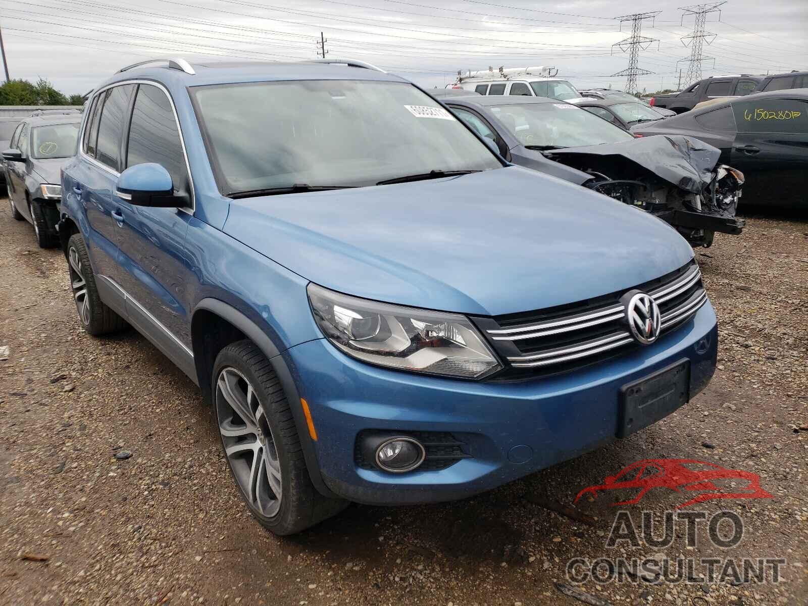 VOLKSWAGEN TIGUAN 2017 - WVGVV7AX9HK018472