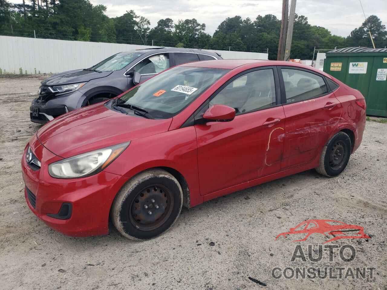 HYUNDAI ACCENT 2013 - KMHCT4AEXDU585041
