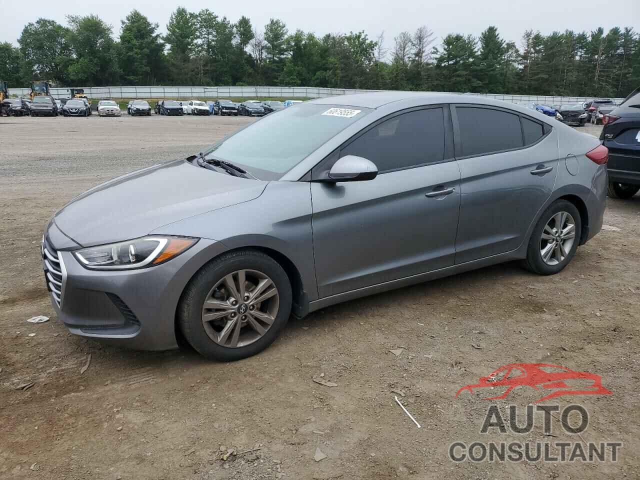 HYUNDAI ELANTRA 2017 - KMHD84LF3HU401351