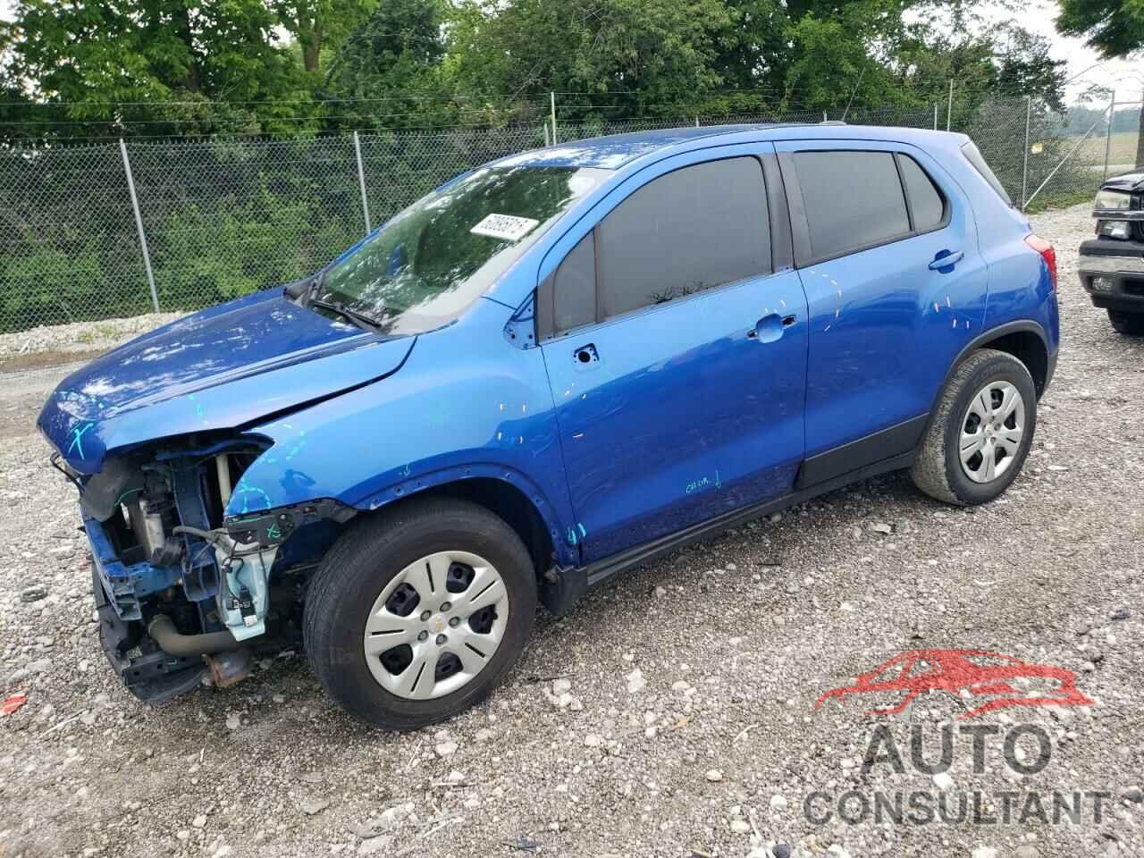 CHEVROLET TRAX 2016 - KL7CJKSB1GB657633