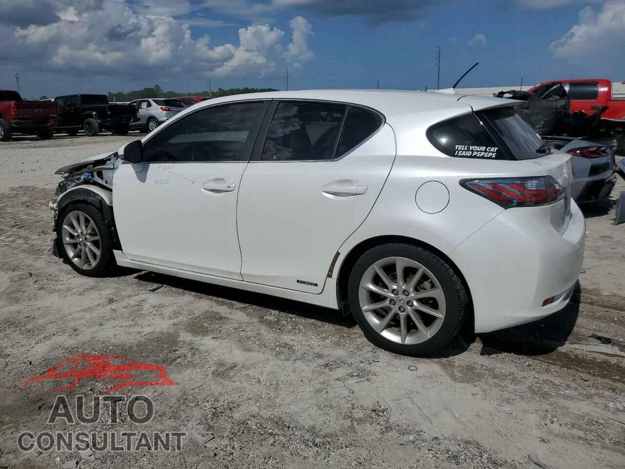 LEXUS CT 200 2011 - JTHKD5BH1B2038579
