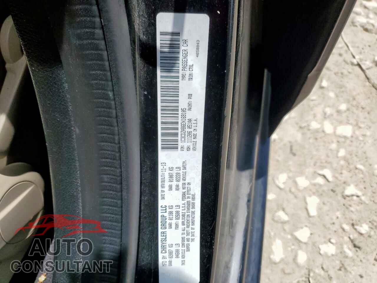 DODGE AVENGER 2014 - 1C3CDZAB6EN169105