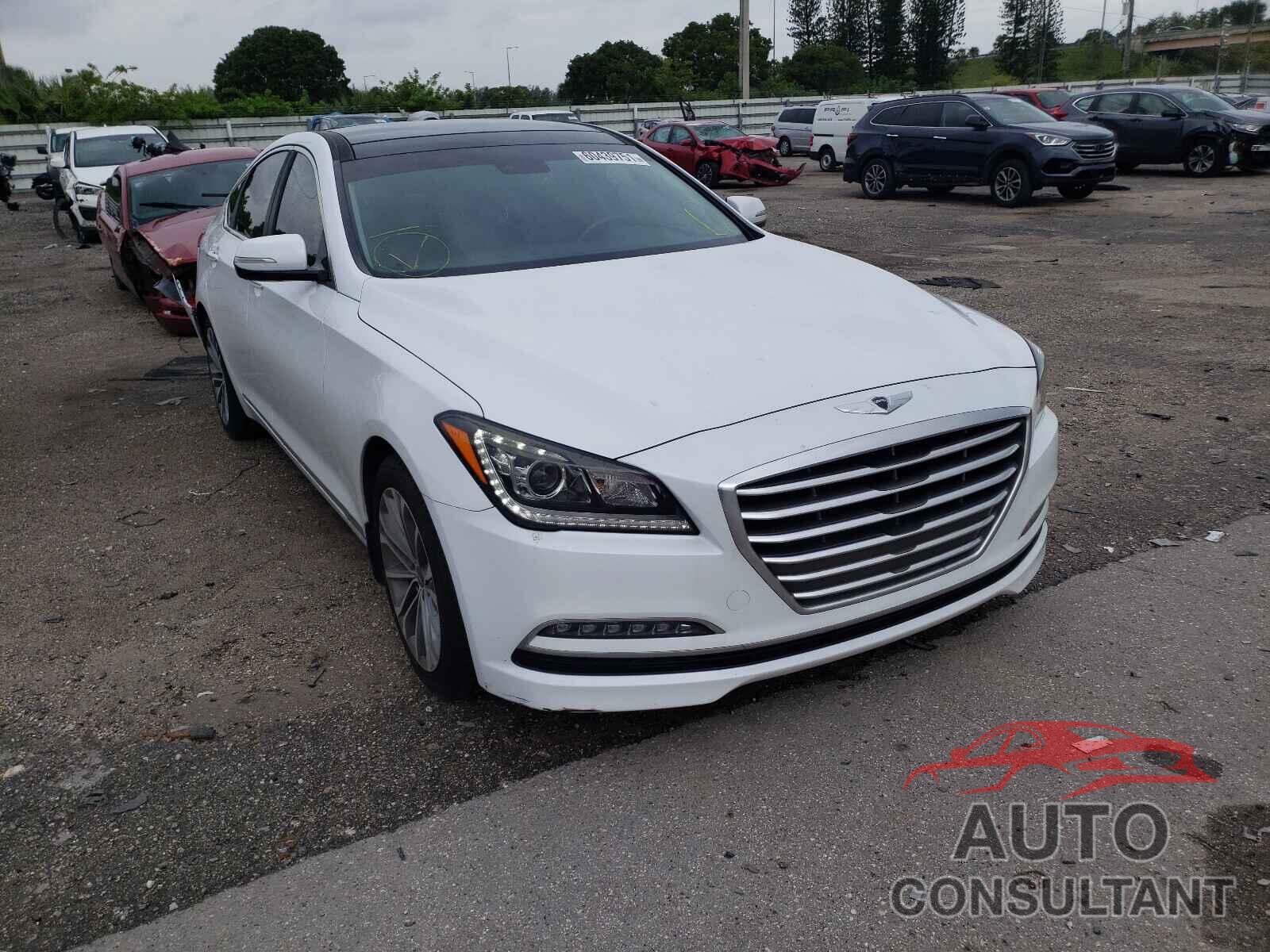 HYUNDAI GENESIS 2016 - KMHGN4JE8GU140913