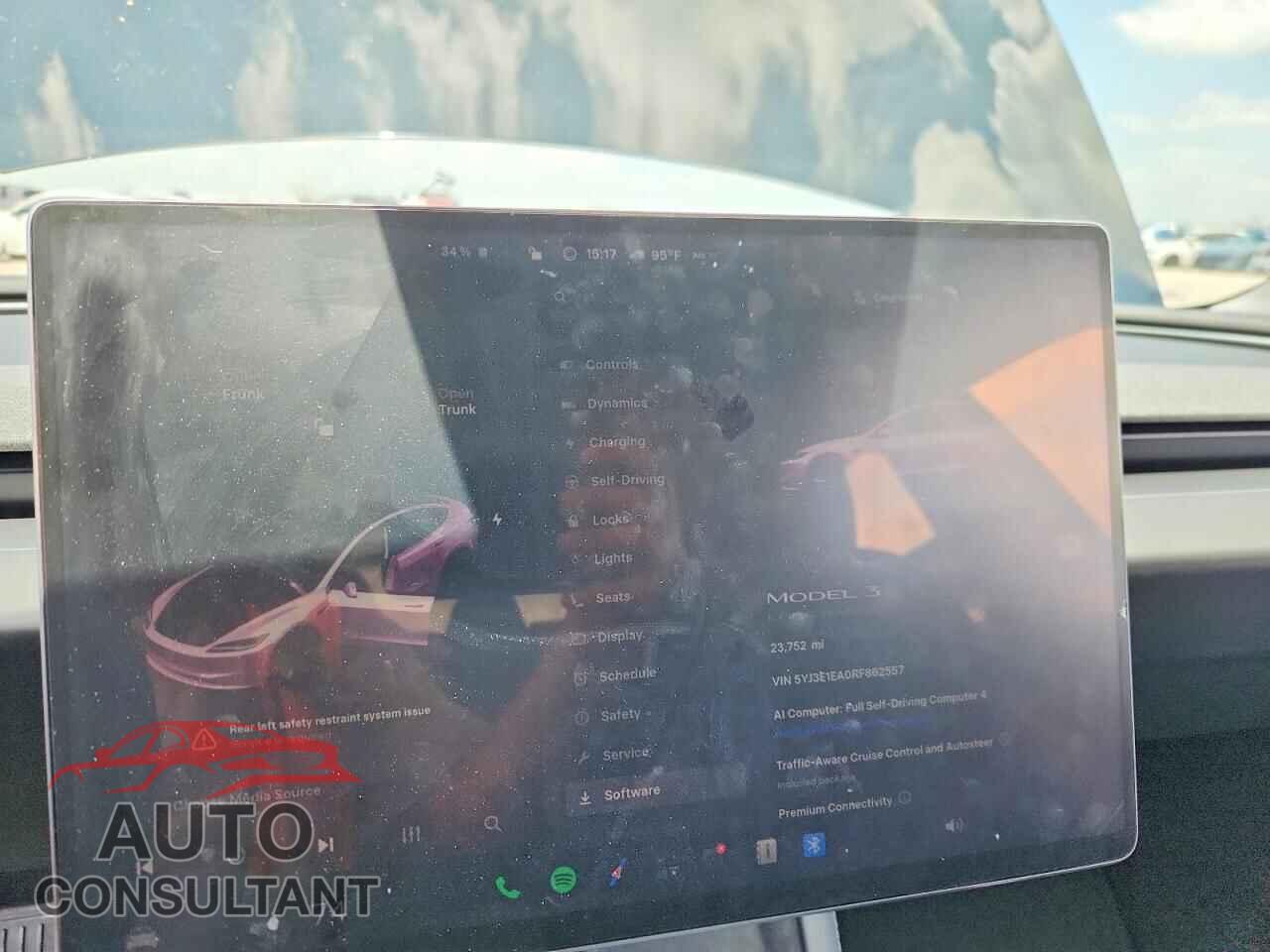 TESLA MODEL 3 2024 - 5YJ3E1EA0RF862557