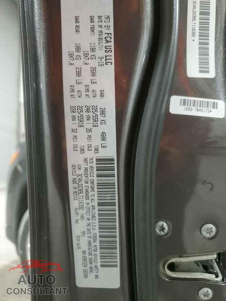 JEEP COMPASS 2020 - 3C4NJDCB9LT116392