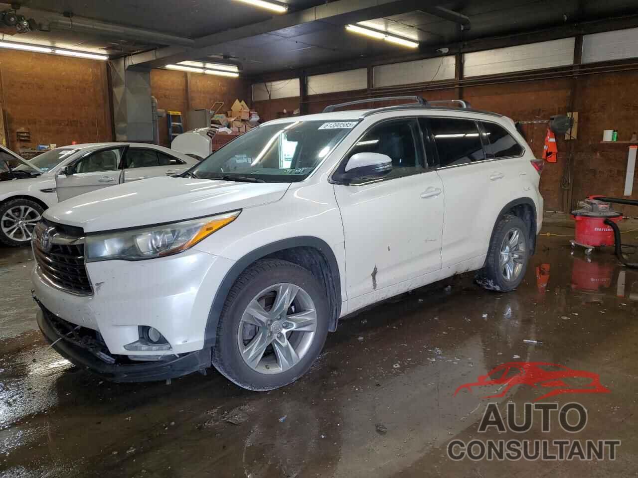 TOYOTA HIGHLANDER 2014 - 5TDDCRFH9ES005616