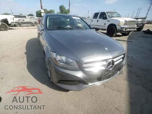 MERCEDES-BENZ C-CLASS 2017 - 55SWF4JB8HU205478