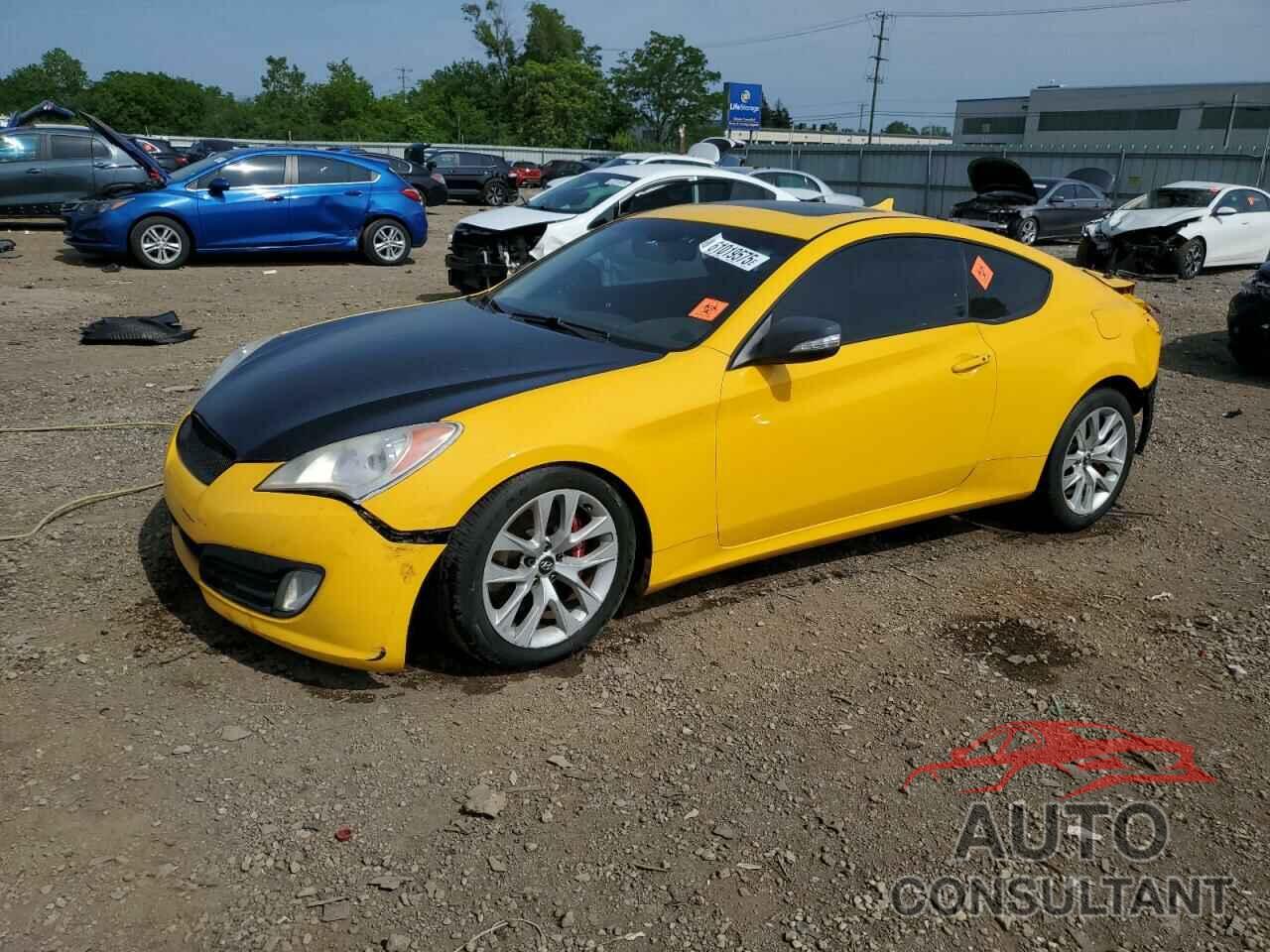 HYUNDAI GENESIS 2010 - KMHHU6KH3AU021363