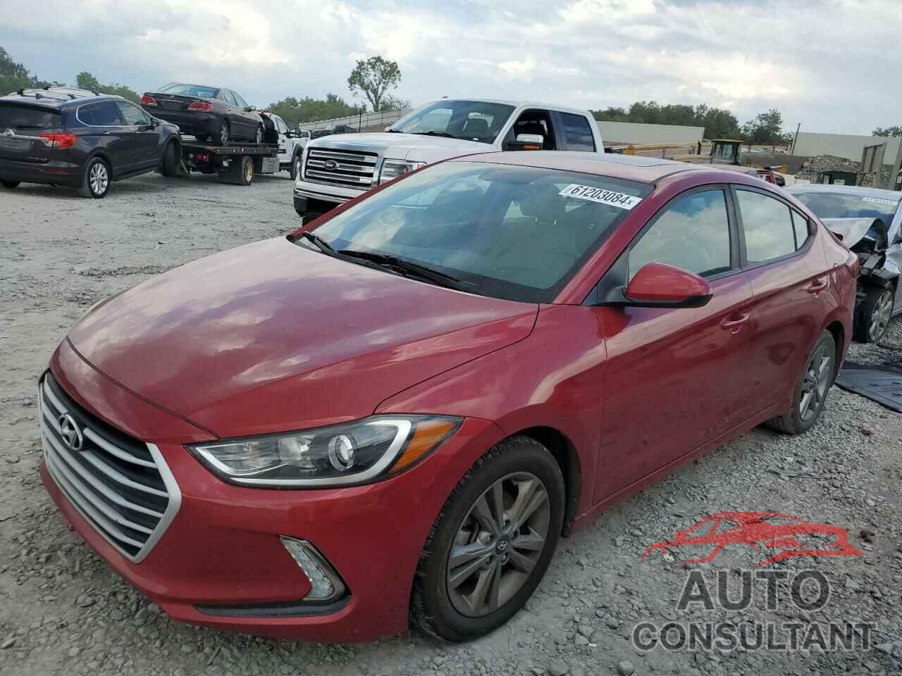 HYUNDAI ELANTRA 2017 - KMHD84LF8HU400454