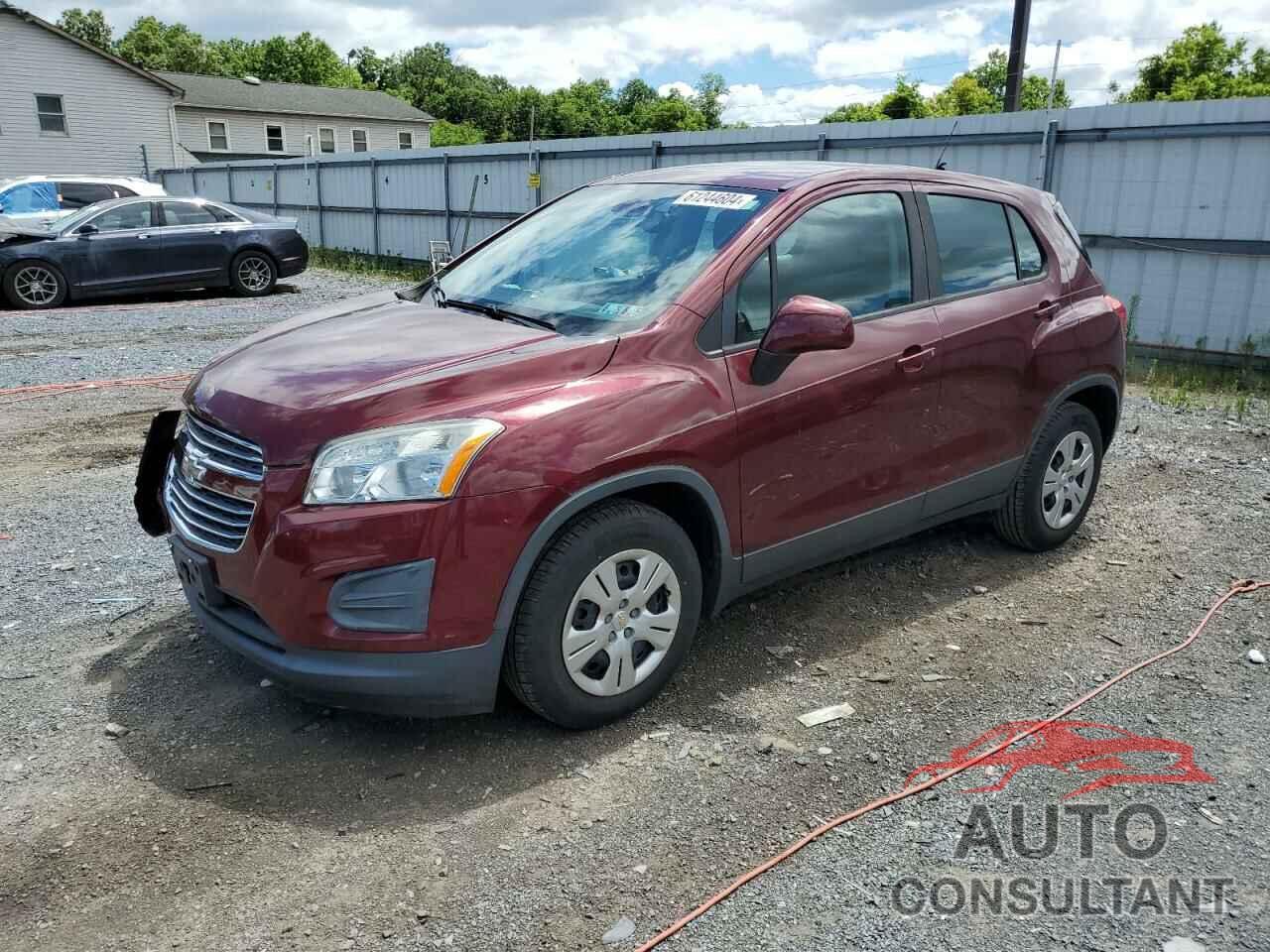 CHEVROLET TRAX 2016 - 3GNCJKSB4GL280112