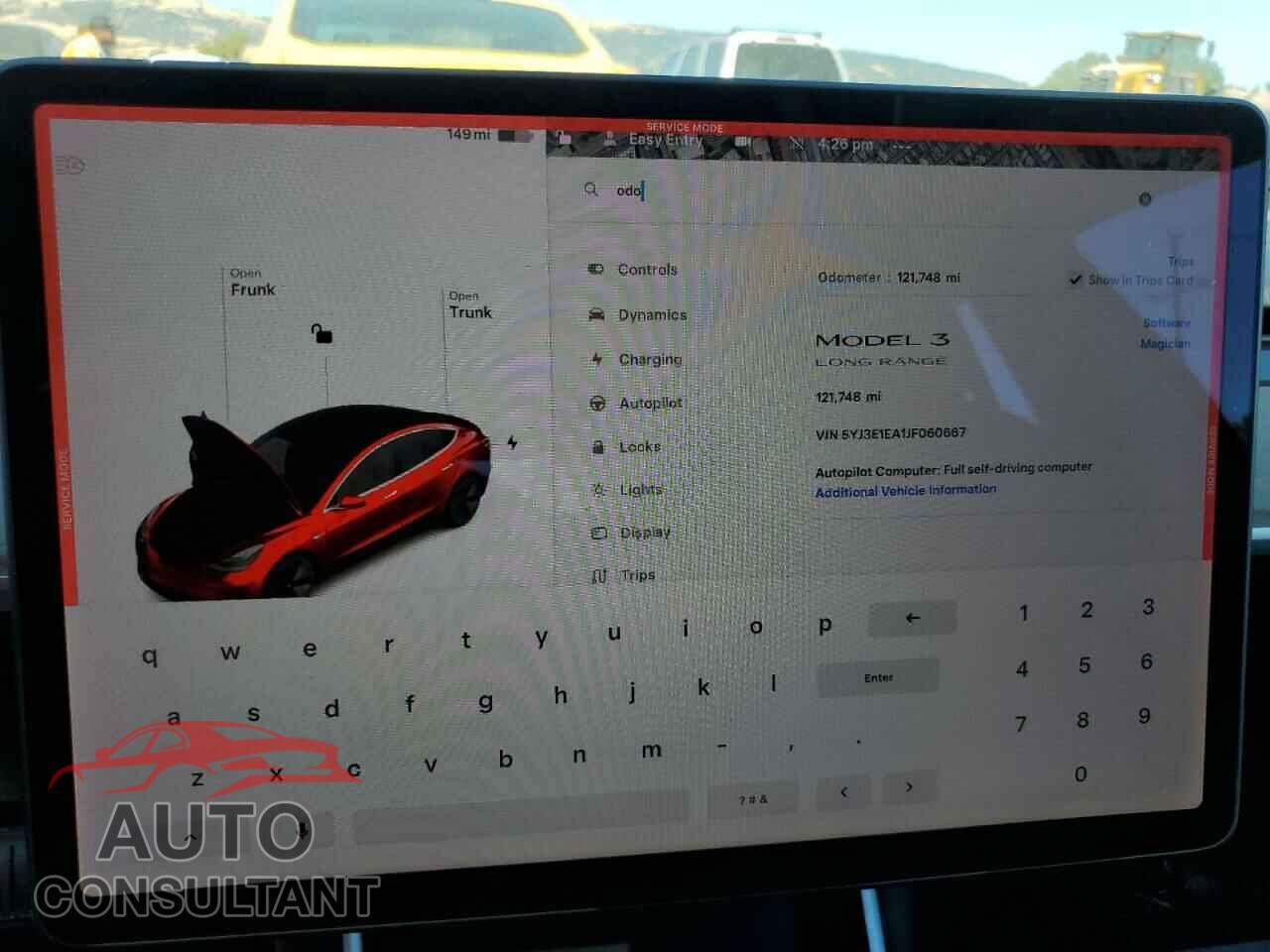 TESLA MODEL 3 2018 - 5YJ3E1EA1JF060667