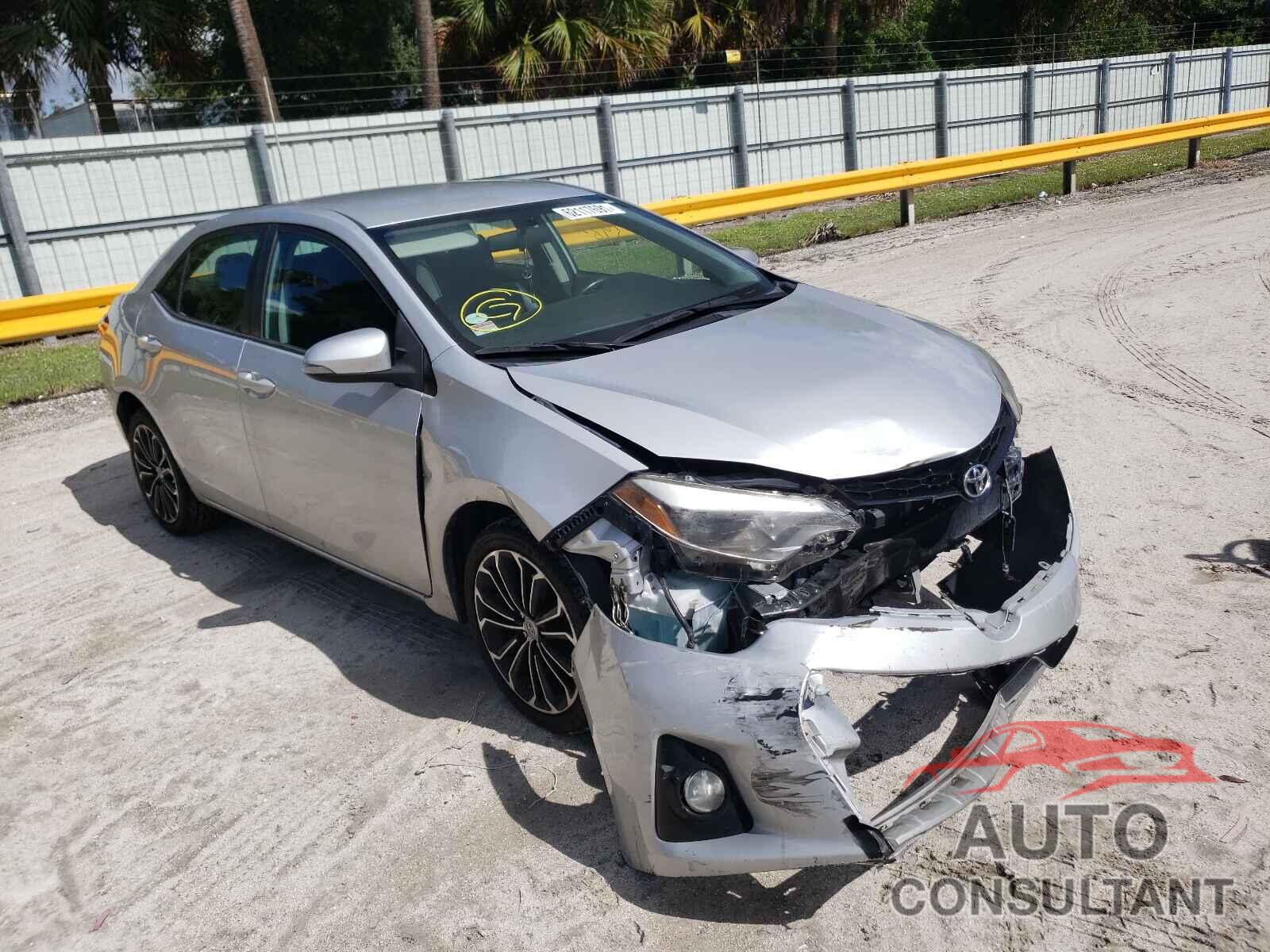 TOYOTA COROLLA 2016 - 2T1BURHE2GC724256