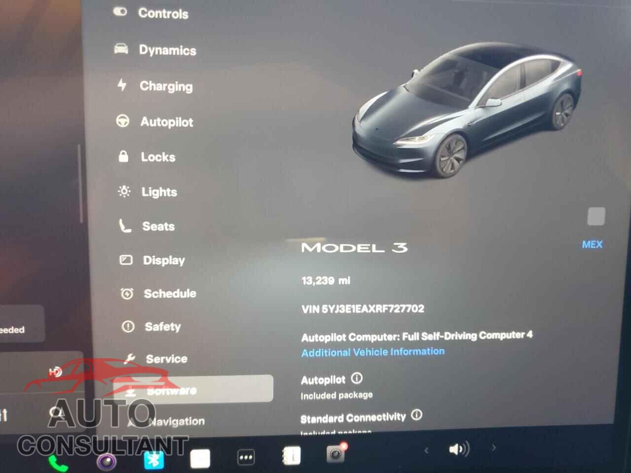 TESLA MODEL 3 2024 - 5YJ3E1EAXRF727702
