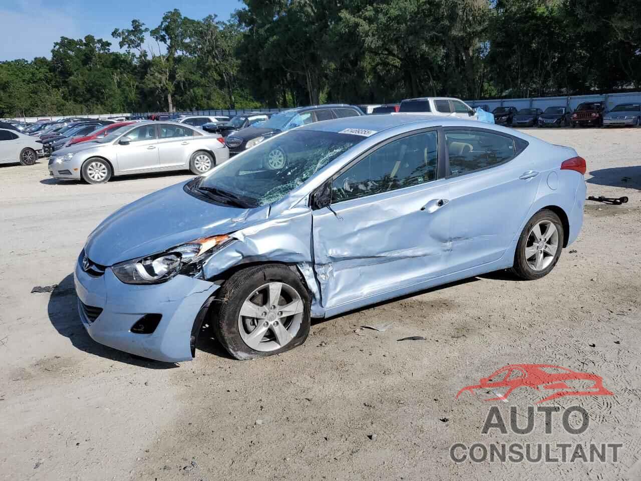 HYUNDAI ELANTRA 2013 - KMHDH4AE6DU660579