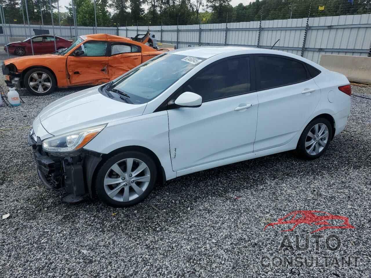 HYUNDAI ACCENT 2014 - KMHCU4AE6EU606627