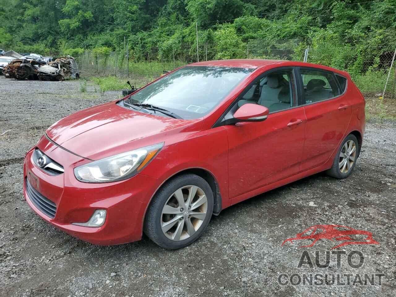 HYUNDAI ACCENT 2013 - KMHCU5AEXDU066025