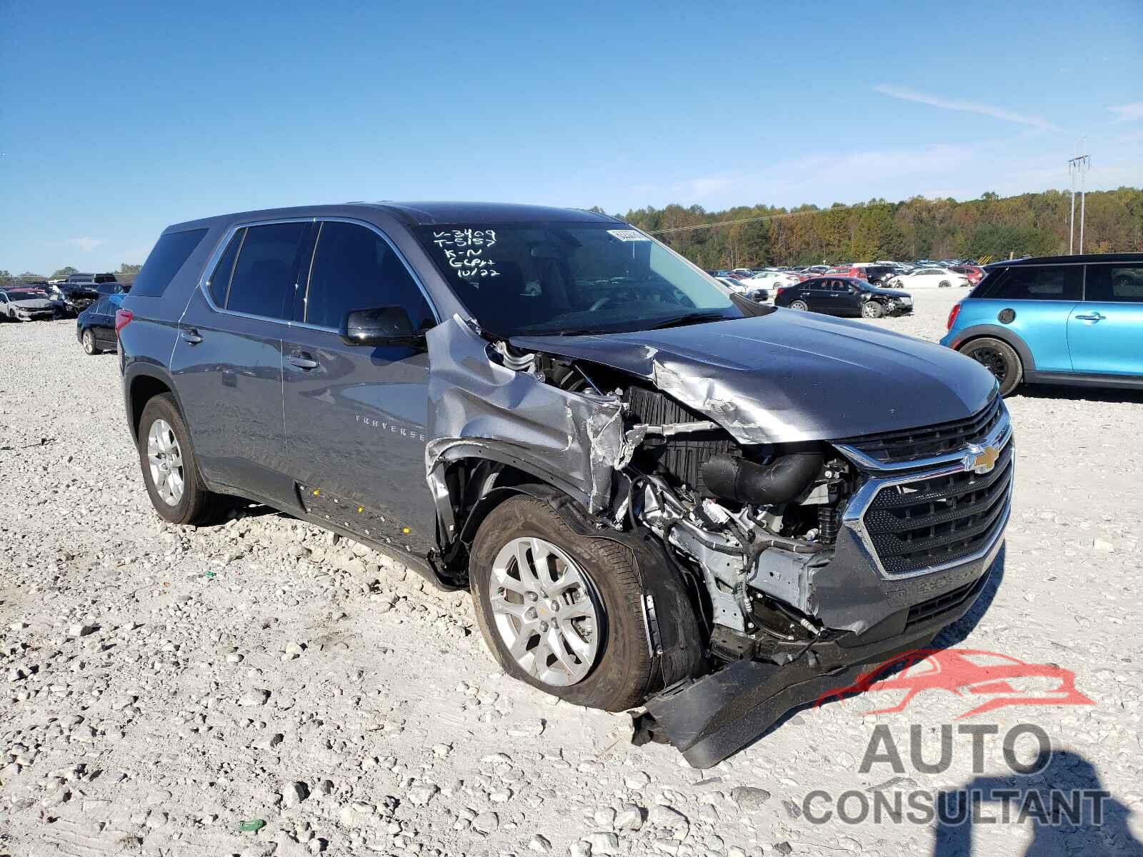 CHEVROLET TRAVERSE 2020 - 1GNERFKW0LJ313409