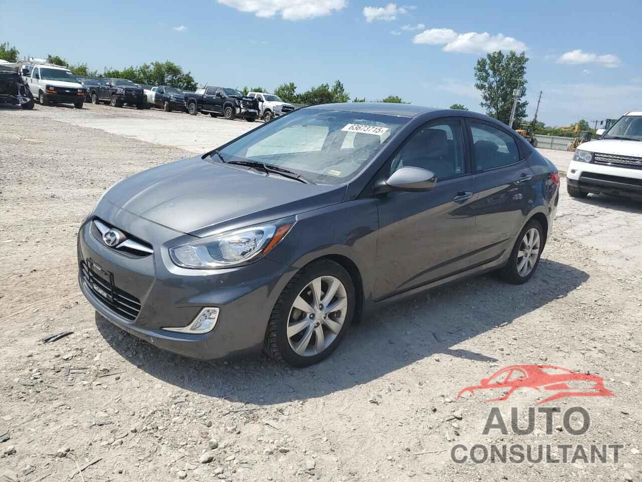 HYUNDAI ACCENT 2012 - KMHCU4AE0CU147477