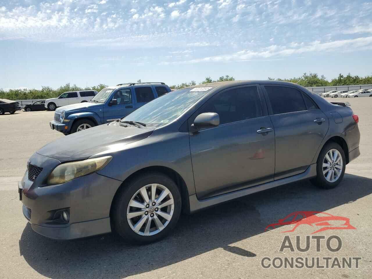 TOYOTA COROLLA 2009 - 1NXBU40E89Z064286