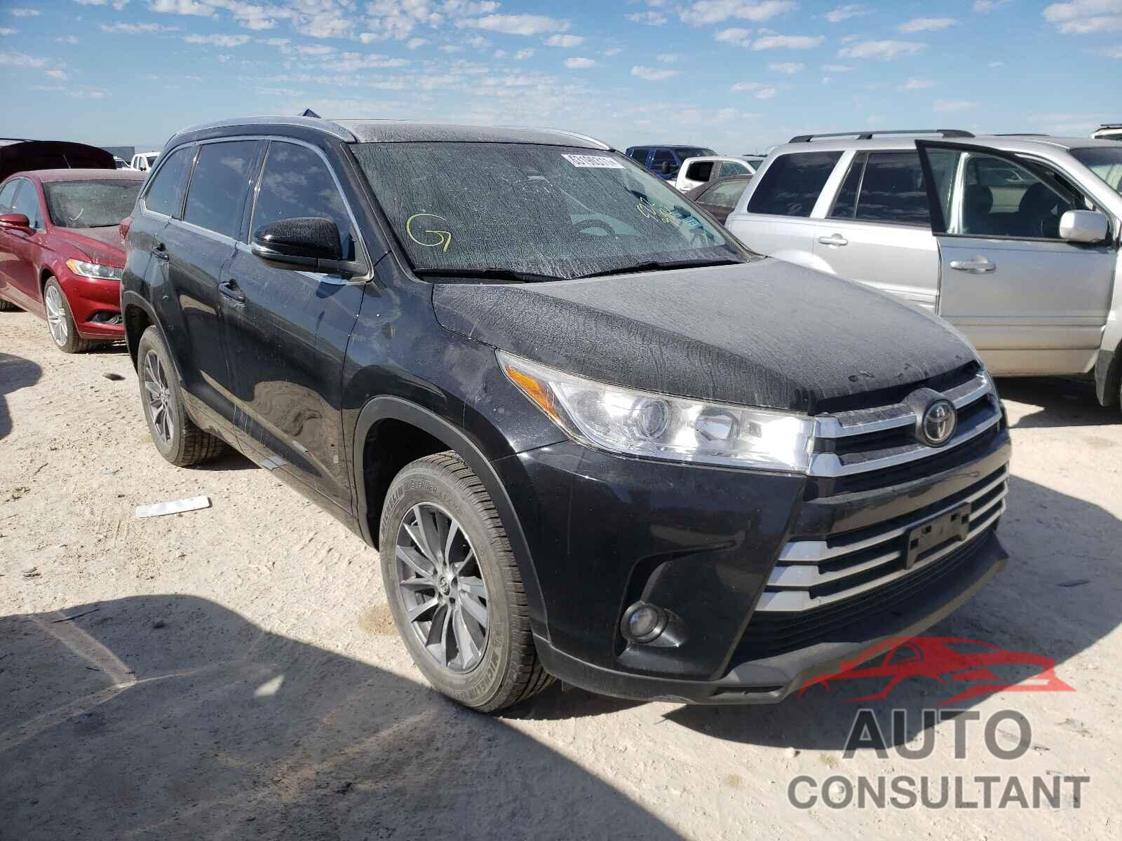 TOYOTA HIGHLANDER 2017 - 5TDKZRFH2HS522380