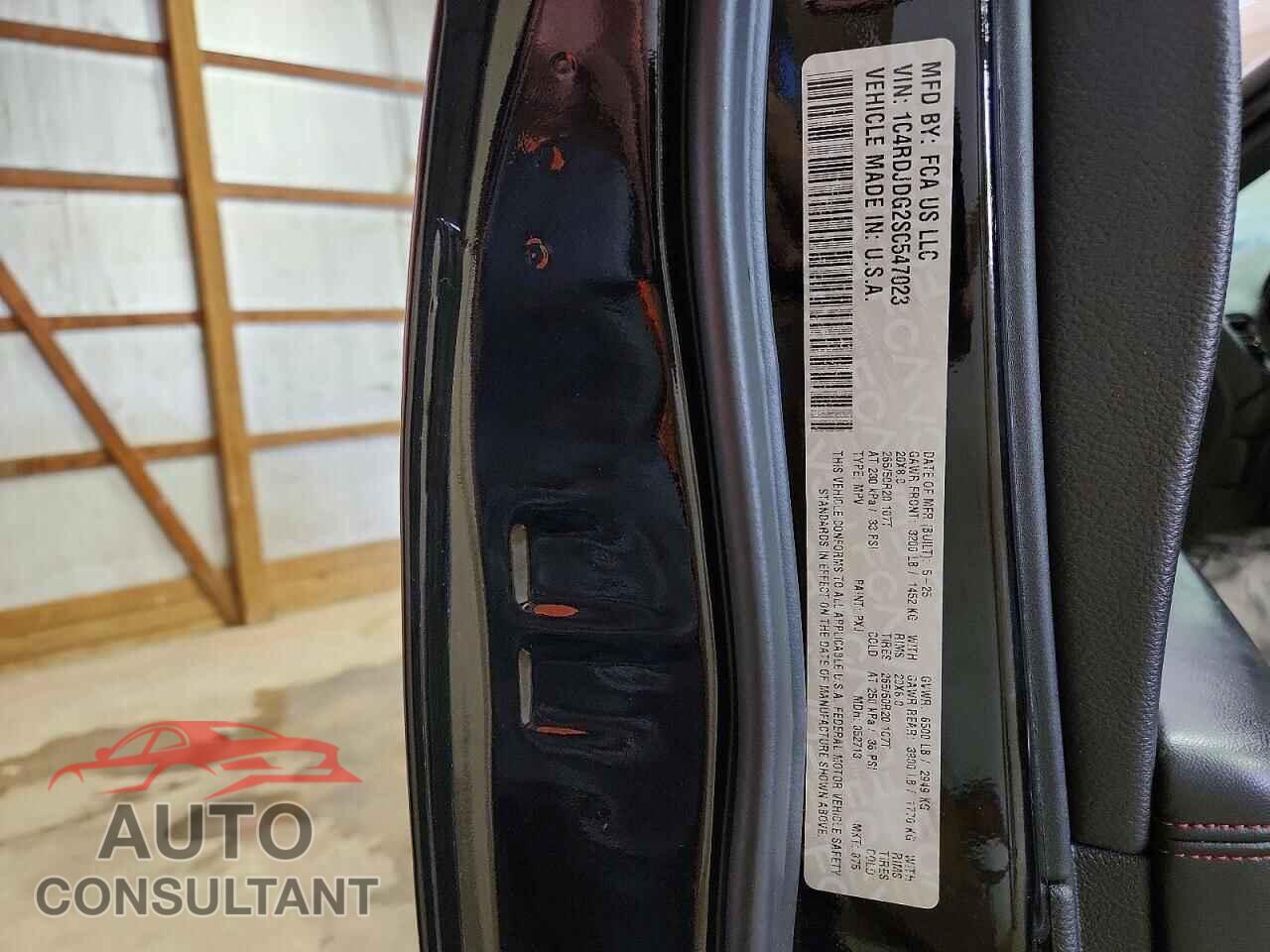 DODGE DURANGO 2025 - 1C4RDJDG2SC547023
