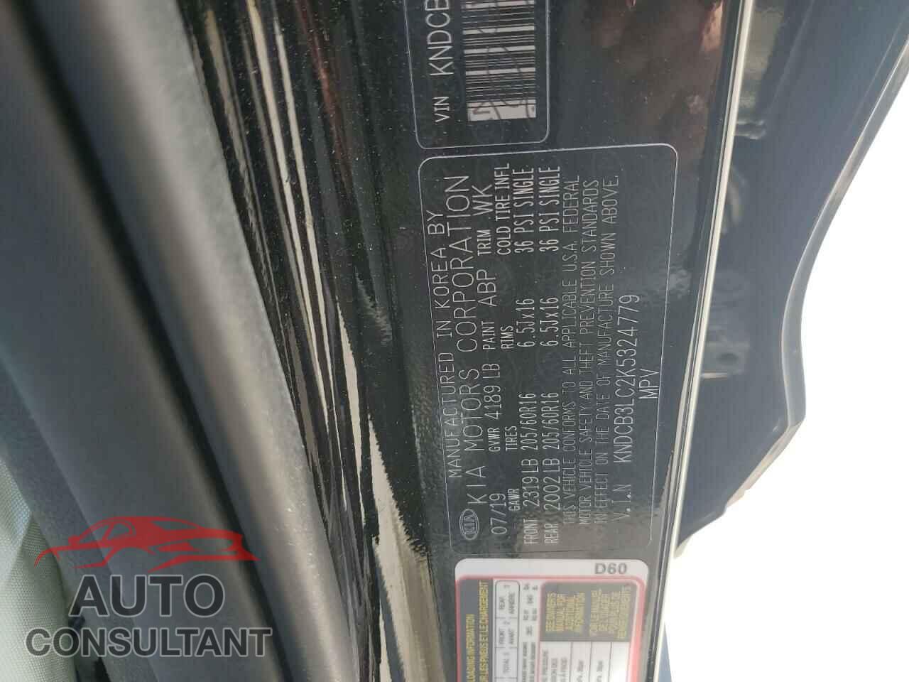 KIA NIRO 2019 - KNDCB3LC2K5324779