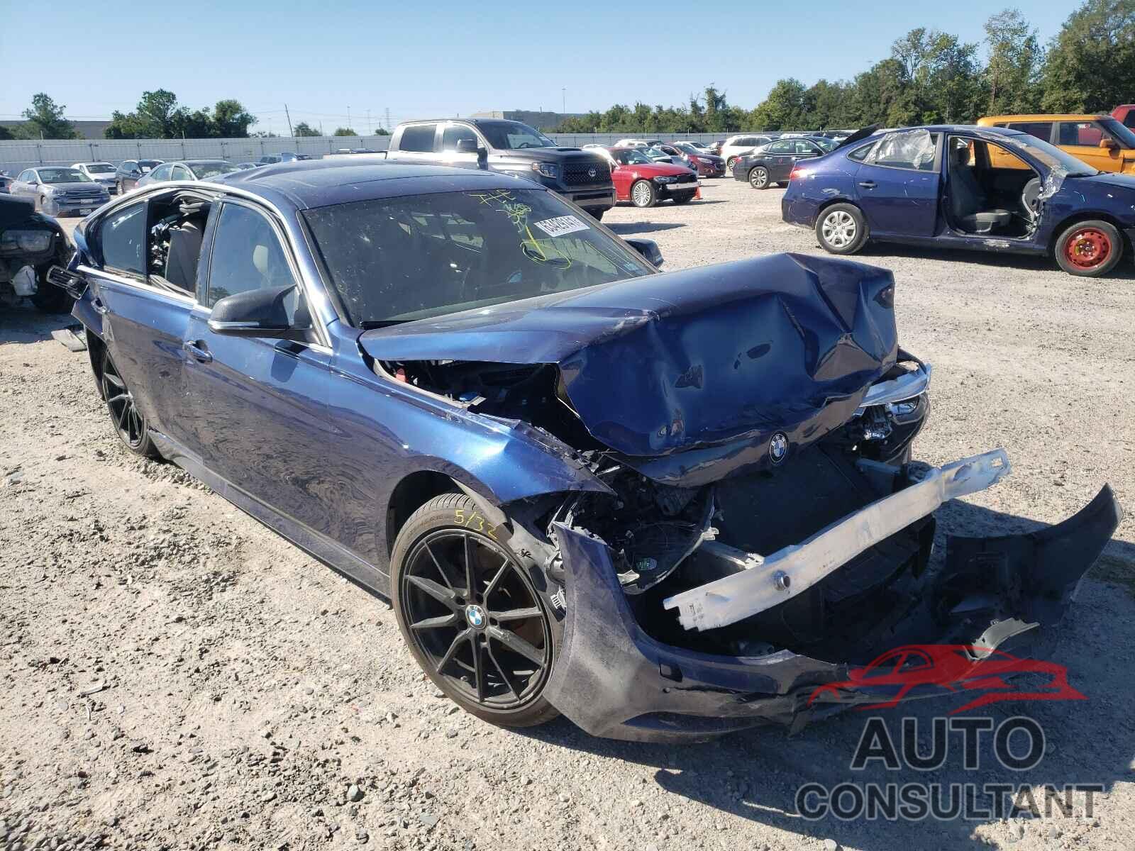 BMW 3 SERIES 2017 - WBA8B9G32HNU57115