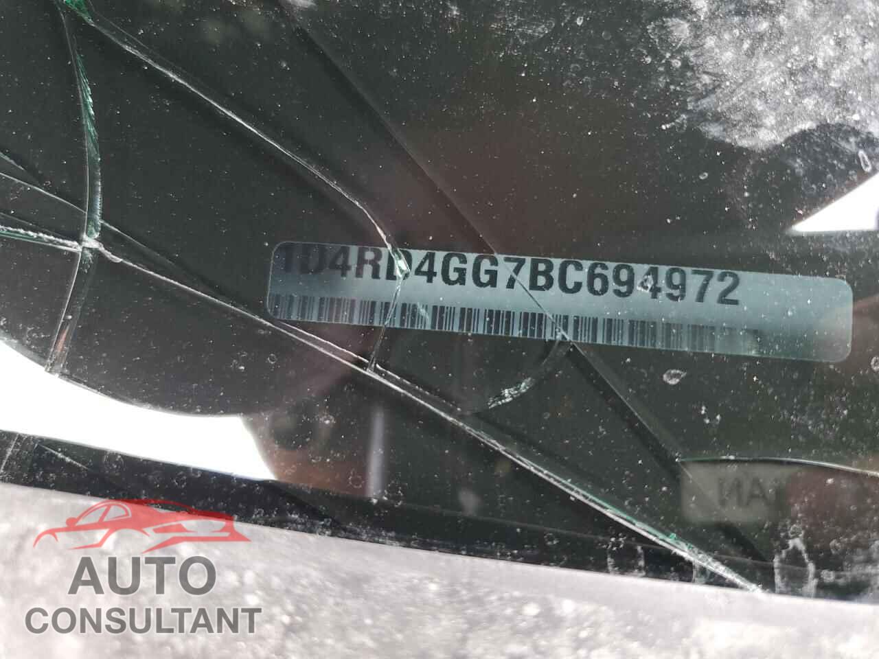 DODGE DURANGO 2011 - 1D4RD4GG7BC694972