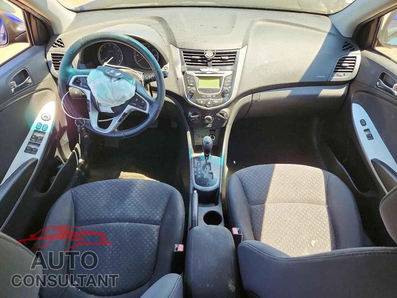 HYUNDAI ACCENT 2012 - KMHCU5AEXCU022914