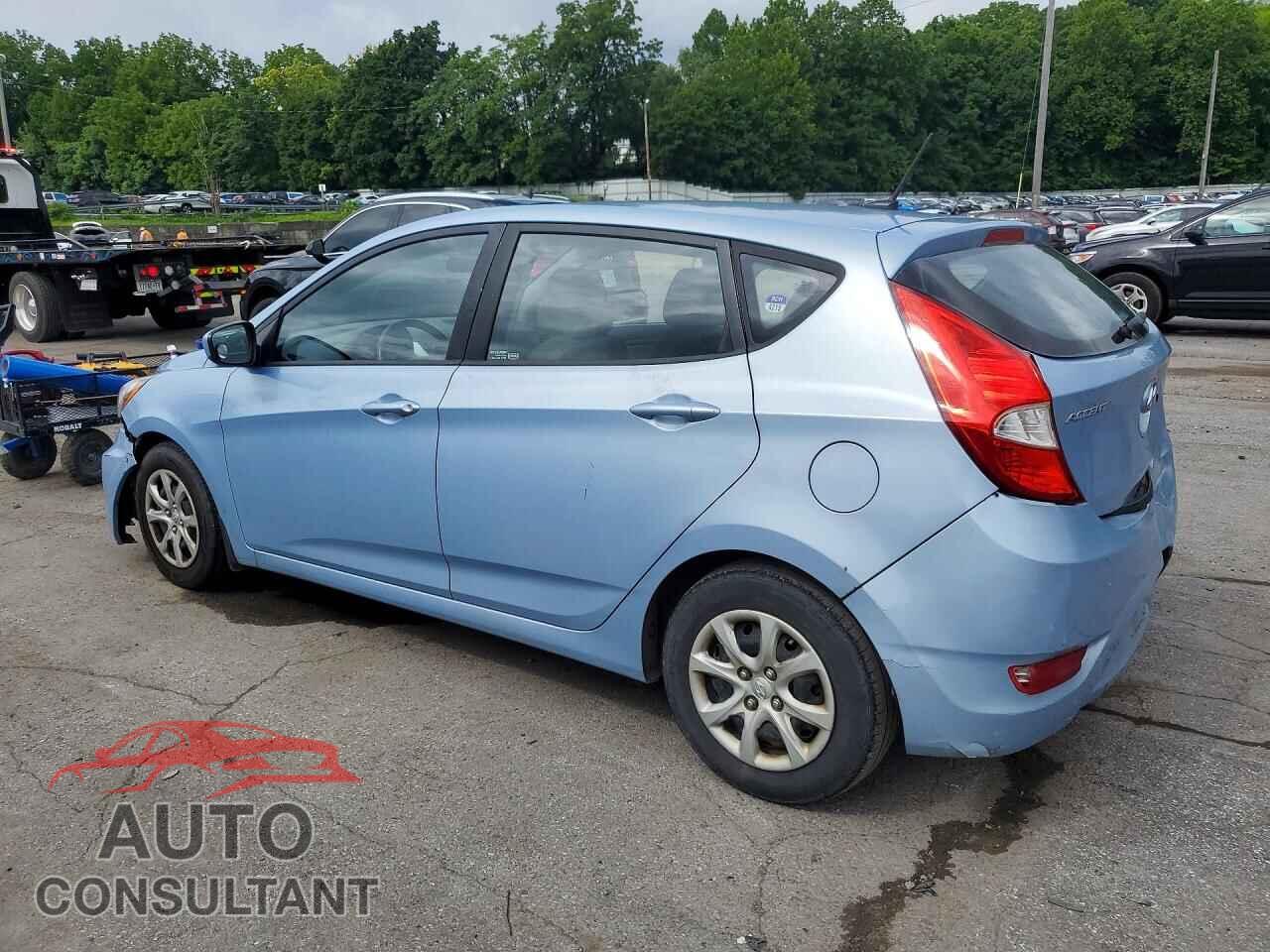 HYUNDAI ACCENT 2012 - KMHCT5AE1CU036400