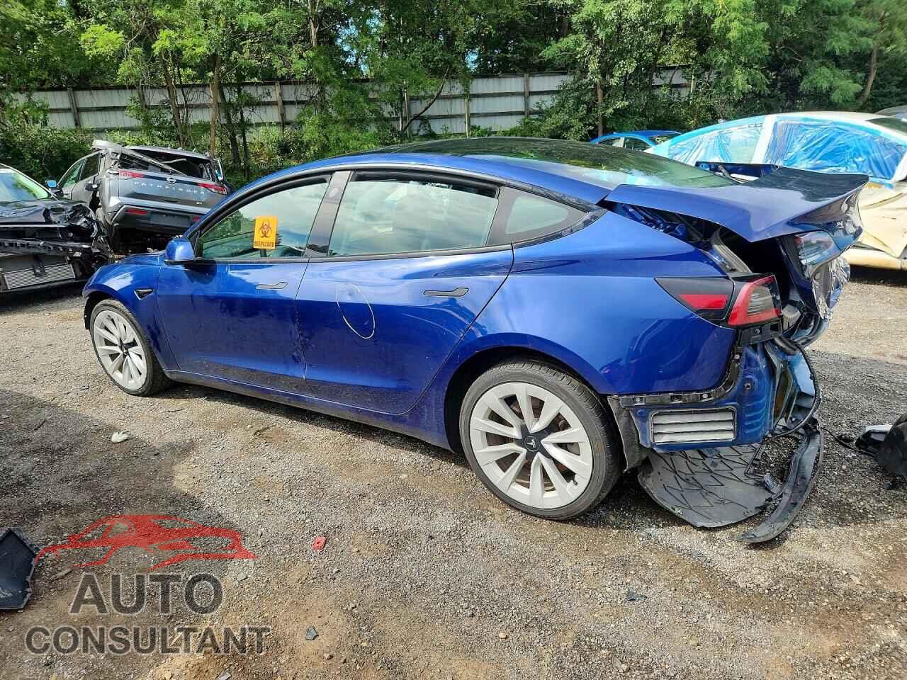TESLA MODEL 3 2022 - 5YJ3E1EA9NF369843