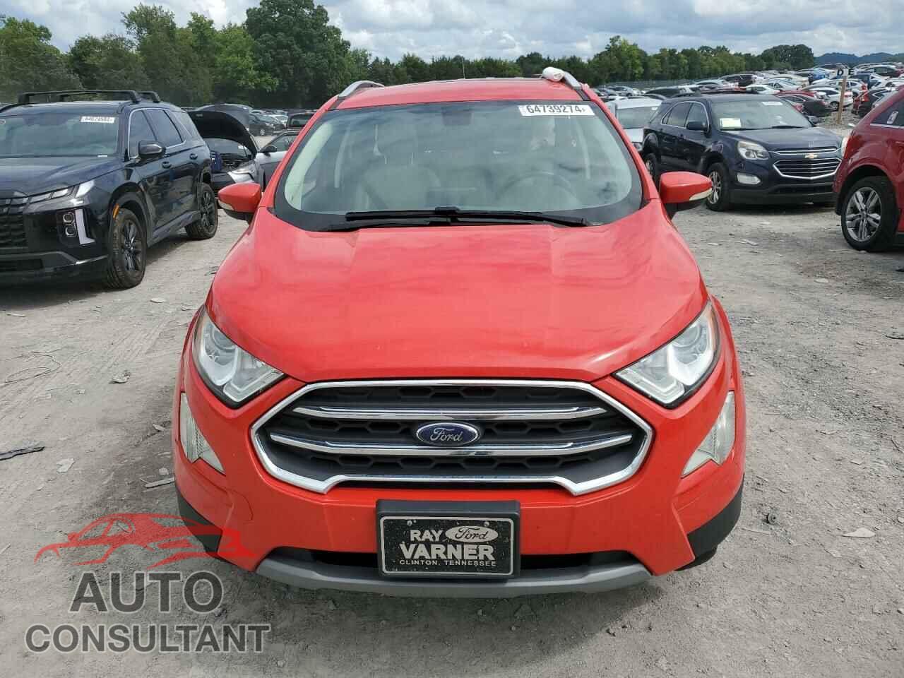 FORD ECOSPORT 2019 - MAJ6S3KL6KC296565