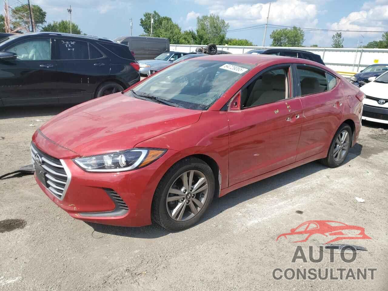 HYUNDAI ELANTRA 2017 - 5NPD84LFXHH168373