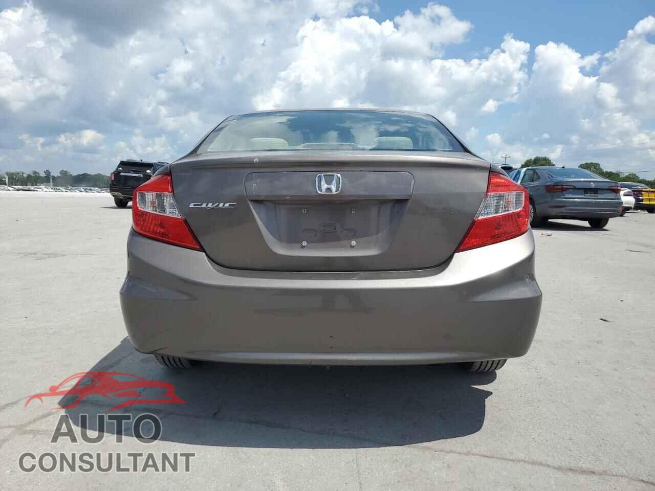 HONDA CIVIC 2012 - 2HGFB2F51CH510314