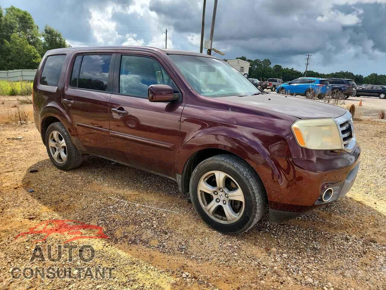 HONDA PILOT 2012 - 5FNYF3H51CB029841