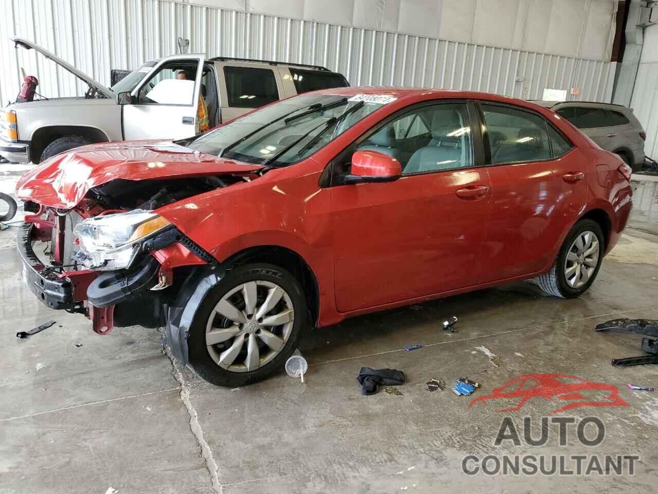 TOYOTA COROLLA 2016 - 2T1BURHE1GC737516