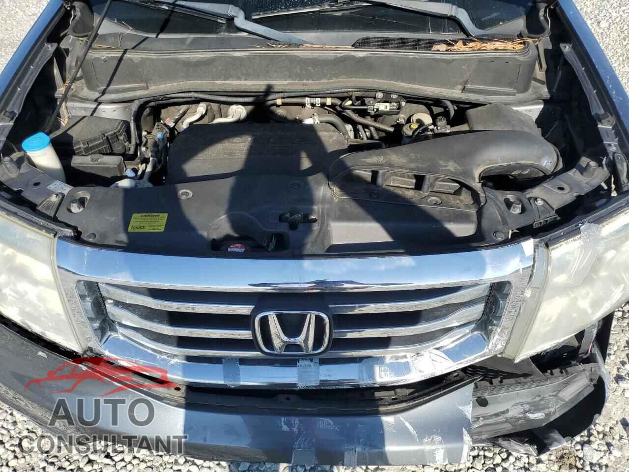 HONDA PILOT 2012 - 5FNYF3H61CB015351