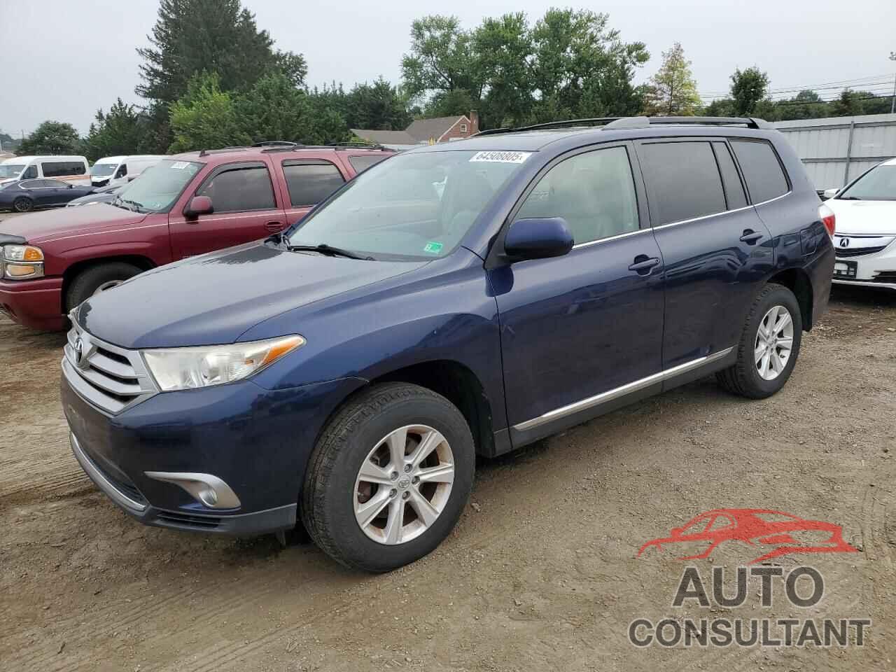 TOYOTA HIGHLANDER 2012 - 5TDBK3EH1CS098458