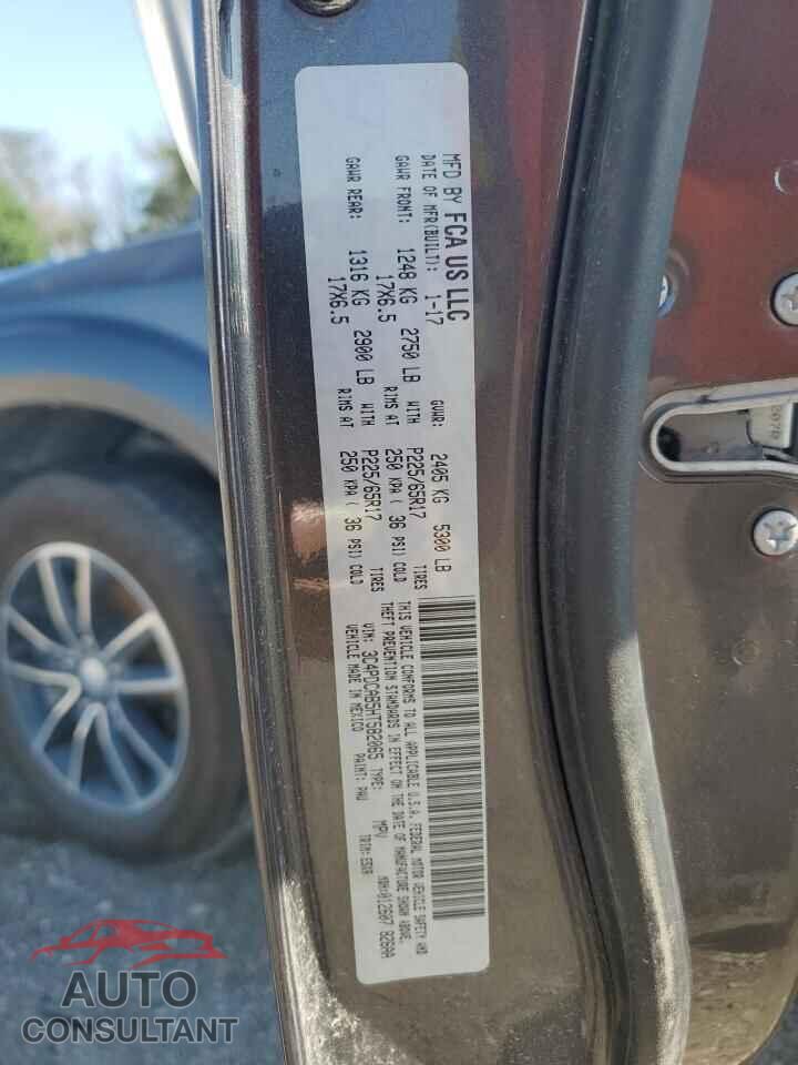 DODGE JOURNEY 2017 - 3C4PDCAB5HT582065