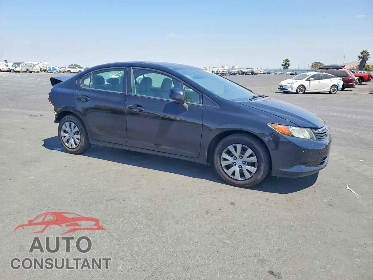 HONDA CIVIC 2012 - 19XFB2F50CE392766