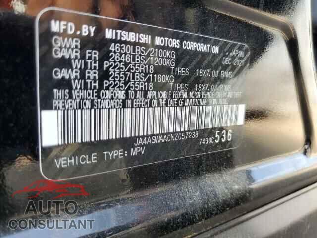 MITSUBISHI ECLIPSE 2022 - JA4ASWAA0NZ057238
