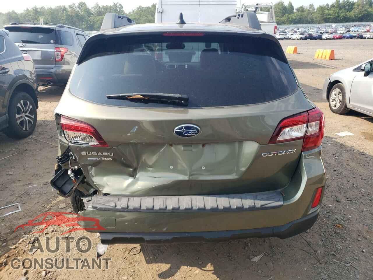 SUBARU OUTBACK 2016 - 4S4BSBEC2G3224554
