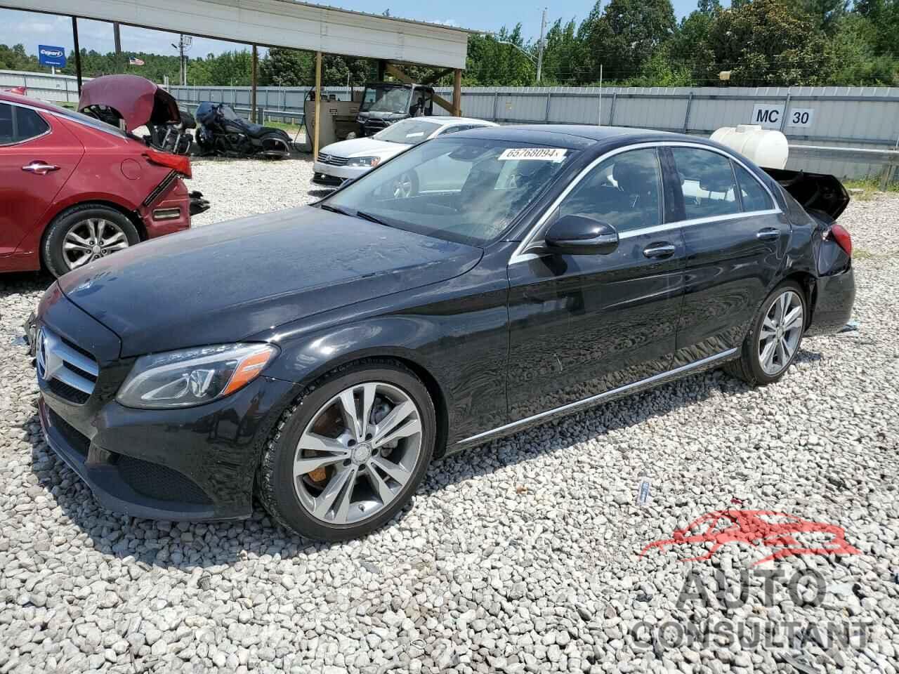 MERCEDES-BENZ C-CLASS 2016 - WDDWF4JB1GR136116