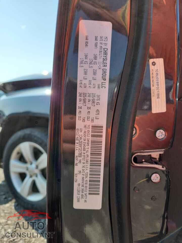 JEEP COMPASS 2015 - 1C4NJDEB9FD217858