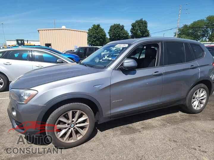 BMW X3 2016 - 5UXWX9C50G0D62911
