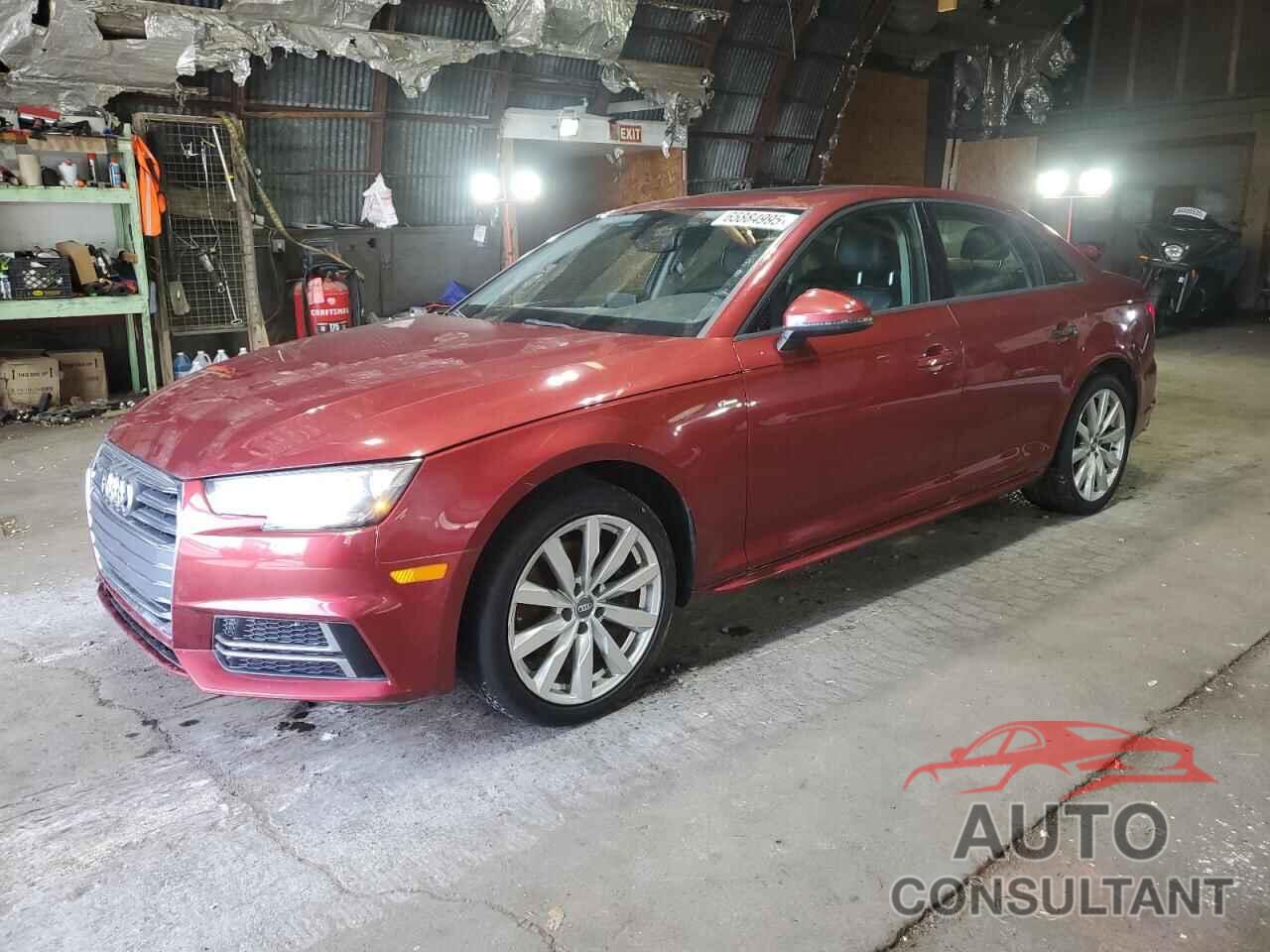 AUDI A4 2018 - WAUKMAF4XJA066755