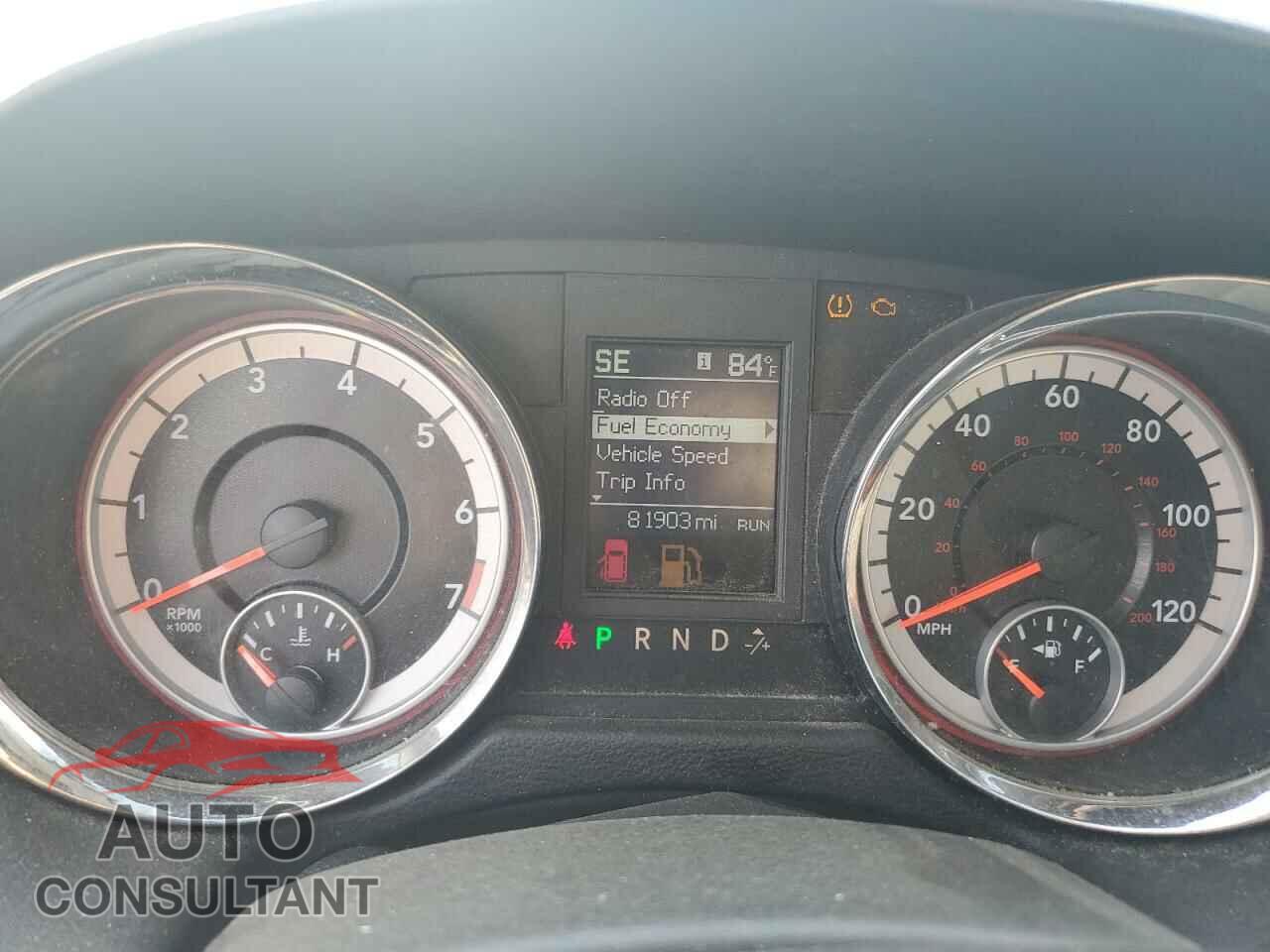 DODGE CARAVAN 2012 - 2C4RDGDG4CR307905